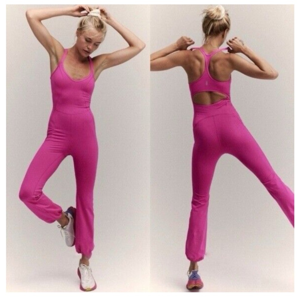 FREE PEOPLE MOVEMENT Let's Bounce One Piece Jumpsuit